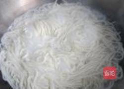 茶树菇肉丝面的做法图解11