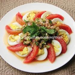 法式鸡蛋西红柿沙拉的做法[图]