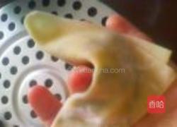 韭菜鸡蛋抄手的做法图解9