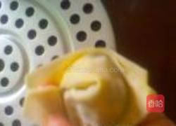 韭菜鸡蛋抄手的做法图解10
