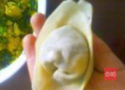 韭菜鸡蛋抄手的做法图解11
