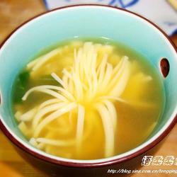 花开豆腐汤的做法[图]