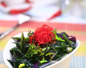 清炒紫菜心[图]
