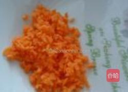 胡萝卜鸡蛋羹的做法图解2