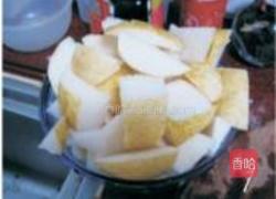 无花果雪梨糖水的做法图解1