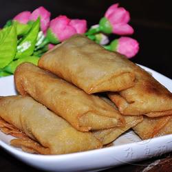 雪菜肉泥春卷的做法[图]