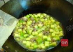 南瓜肉粒炒饭的做法图解4