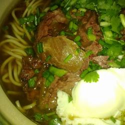 鸡蛋牛肉面的做法[图]