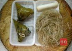 牛肉糯米粉丝馅饼的做法图解2