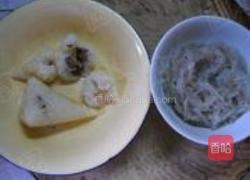 牛肉糯米粉丝馅饼的做法图解3