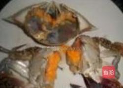 蟹粥的做法图解4
