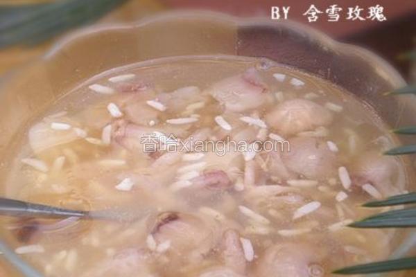桂圆酒酿羹