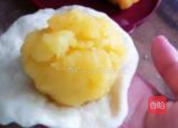 无黄油版奶黄包的做法图解10