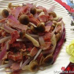 培根洋葱蘑菇的做法[图]