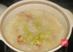 百合花白果糯米粥的做法图解7