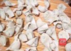 青菜绿茶馄饨的做法图解10