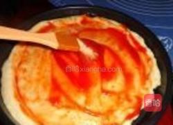 至尊培根大虾披萨的做法图解4