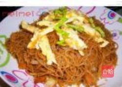 蛋丝炒米粉的做法图解14