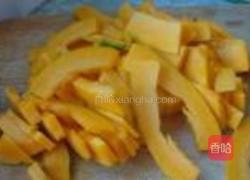 肉末雪里红南瓜面的做法图解1