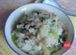 青菜咸肉饭的做法图解12