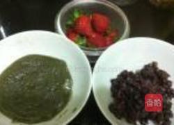 抹茶草莓大福的做法图解3