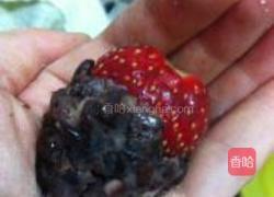 抹茶草莓大福的做法图解4