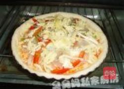 鲜虾披萨的做法图解19