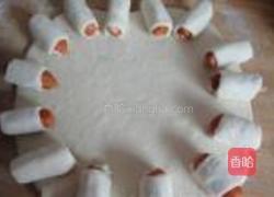 菠萝火腿花边比萨的做法图解8