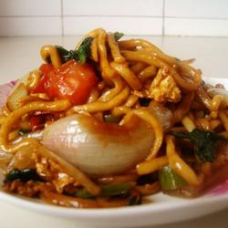 素菜炒面的做法[图]
