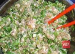 香菜肉馅大馄饨的做法图解3