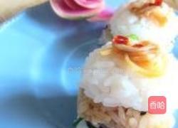 缤纷米饭三明治的做法图解9