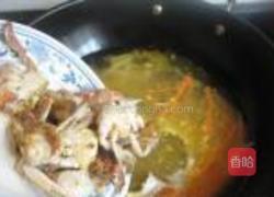 梭子蟹杂蔬面的做法图解7