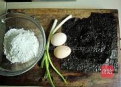 海苔鸡蛋饼的做法图解1