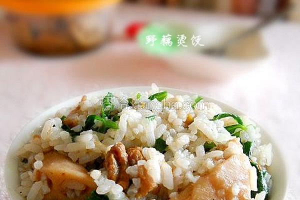 野藕烫饭