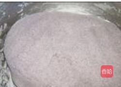 荞麦黑米馒头的做法图解3
