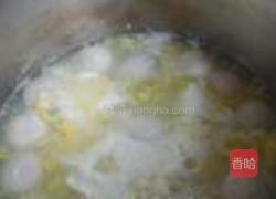 蛋花汤圆甜酒羹的做法图解5