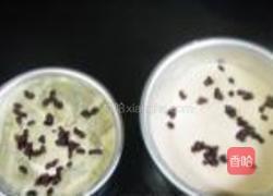 抹茶红豆戚风的做法图解14