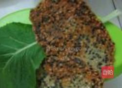 芝麻薄脆饼的做法图解7