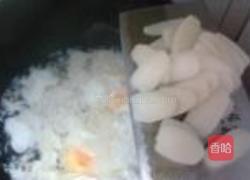 酒酿鸡蛋汤年糕的做法图解5