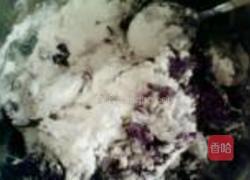 蜂蜜紫薯豆沙饼的做法图解5