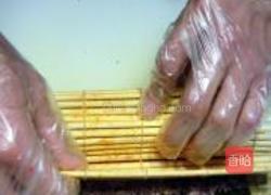 果蔬鸭蛋寿司卷的做法图解19