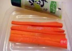 果蔬鸭蛋寿司卷的做法图解5