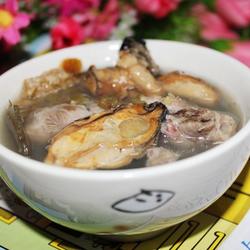 蚝豉海带猪骨汤的做法[图]