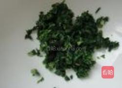 荠菜蛋饼的做法图解3