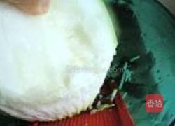 葫芦馅素菜包子的做法图解4