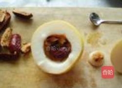 冰糖红枣蒸雪梨的做法图解8