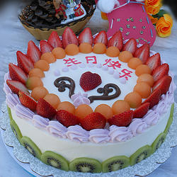 水果生日蛋糕的做法[图]