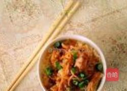 咖喱鸡肉金针菇饭的做法图解10