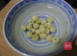 菊花莲子米糊的做法图解3