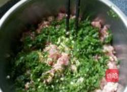 猪肉豇豆包子的做法图解2